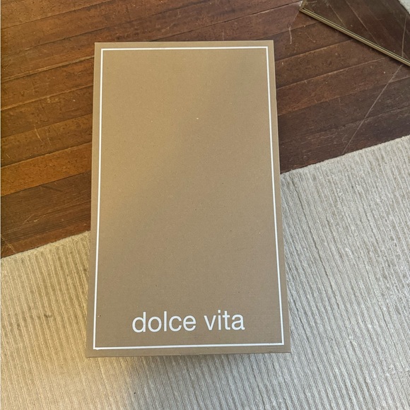 Dolce Vita Tan Heeled Boots - Picture 3 of 4